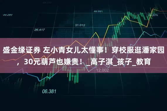 盛金缘证券 左小青女儿太懂事！穿校服逛潘家园，30元葫芦也嫌贵！_高子淇_孩子_教育